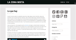 Desktop Screenshot of lazonamixta.com